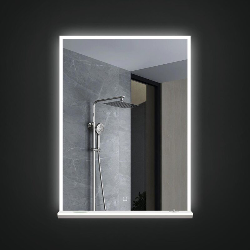 LULA SMART 600x800mm Stačiakampis veidrodis / LED apšvietimas iš priekio ir galo - Image 3