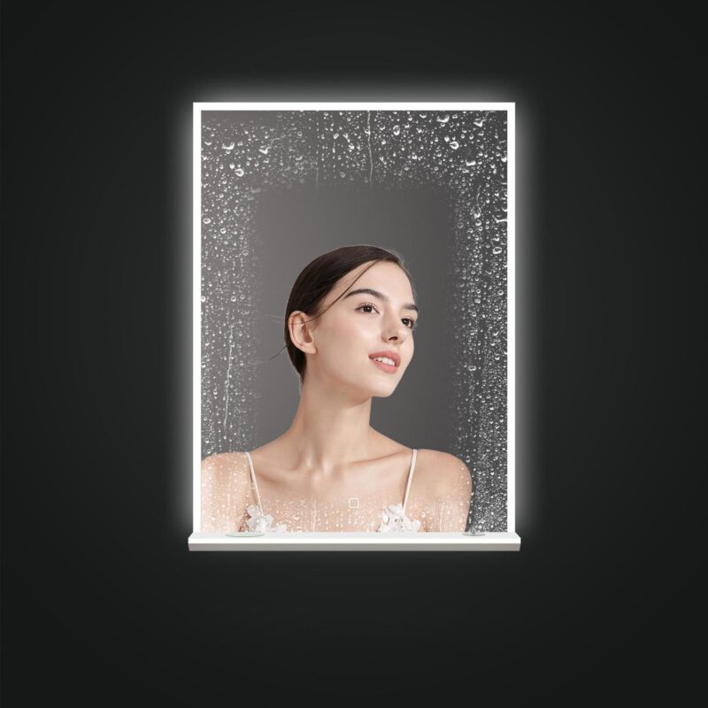 LULA SMART 600x800mm Stačiakampis veidrodis / LED apšvietimas iš priekio ir galo - Image 6