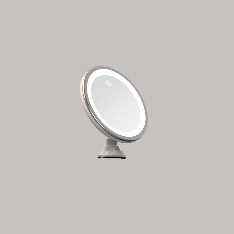IRIS 200mm Apvalus didinamas makiažo veidrodis / LED apšvietimas iš priekio - Image 4