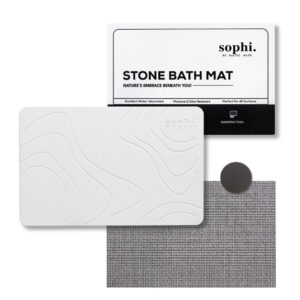 UUS! Diatomiidist vannitoamatt – valge