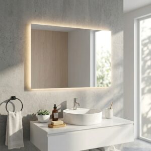 KAREN 1200×800 mm ristkülikukujuline LED-peegel taustvalgustusega