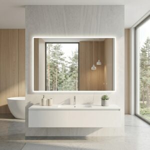 JUDI2 1800×900 mm ristkülikukujuline LED-peegel esivalgustusega