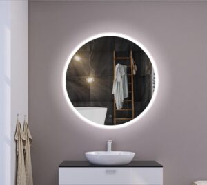 RENE 1200 mm ümmargune LED-peegel esivalgustusega